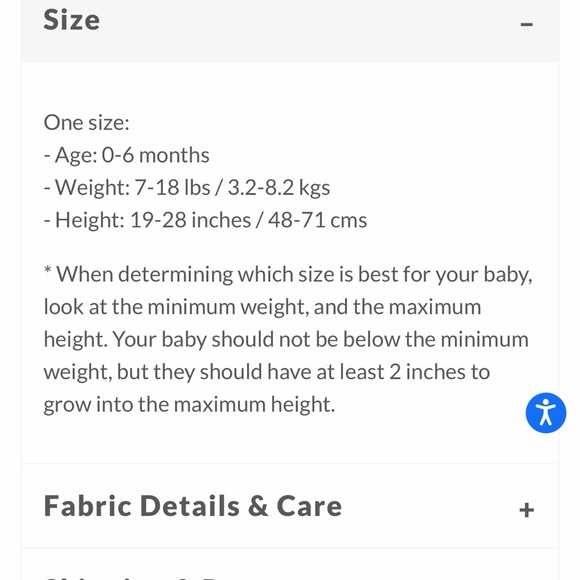 nested bean zen swaddle premier friendly fox - Picture 4 of 6